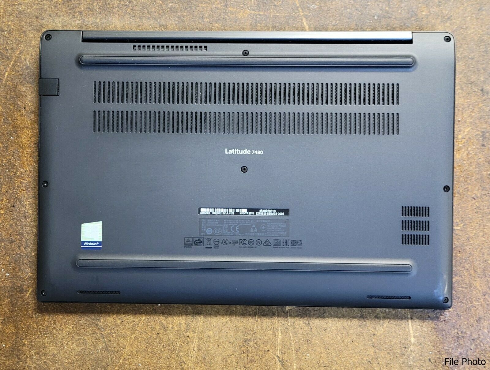 Latitude 7480 rear Latitude 7480 rear